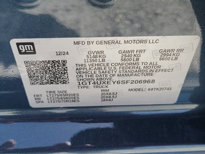 2025 GMC Sierra 2500HD Denali Ultimate