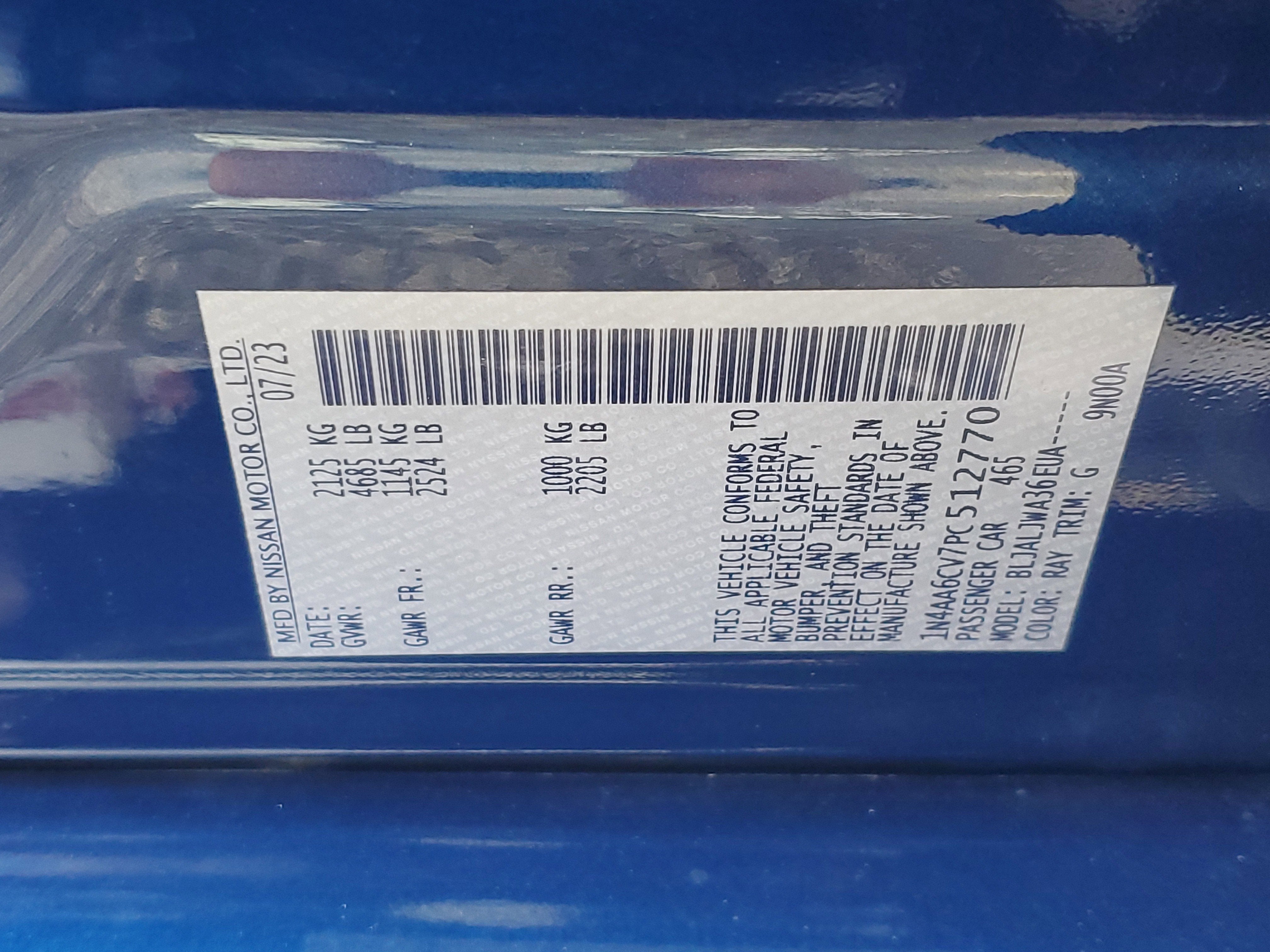 2023 Nissan Maxima SV