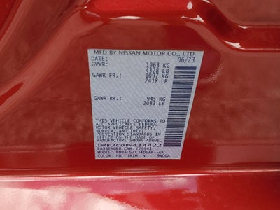 2023 Nissan Altima 2.5 SR