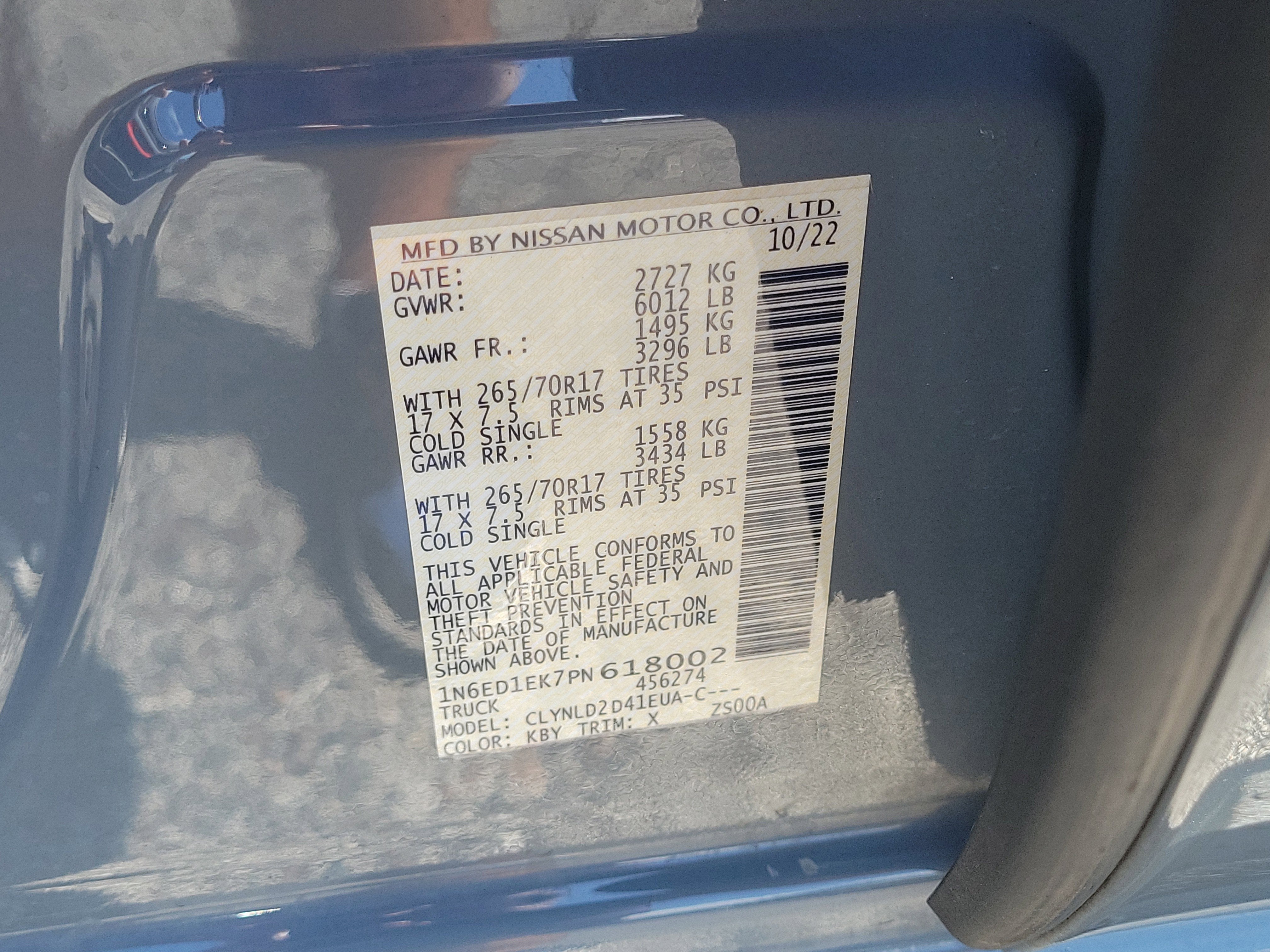 2023 Nissan Frontier PRO-4X