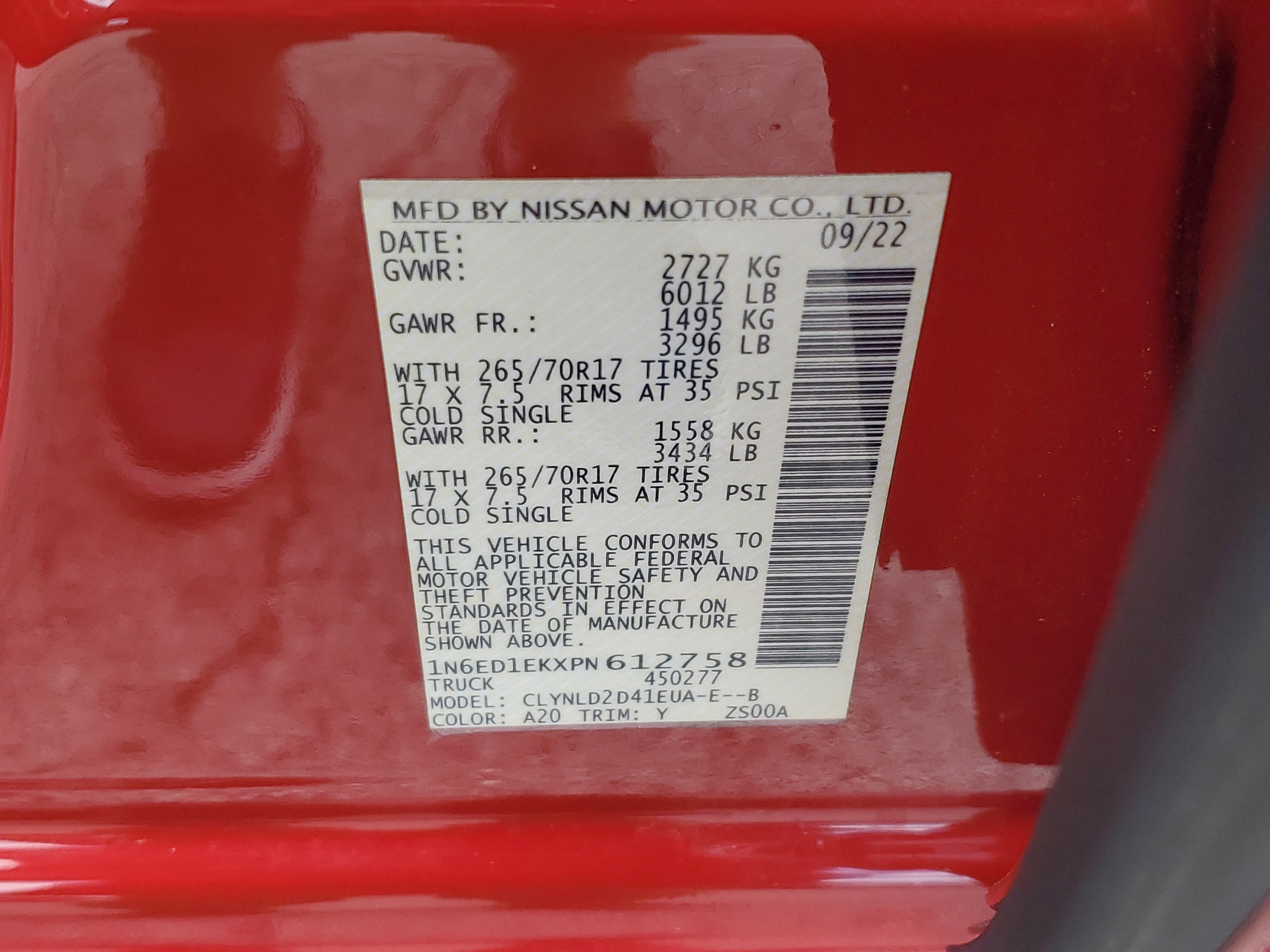 2023 Nissan Frontier PRO-4X