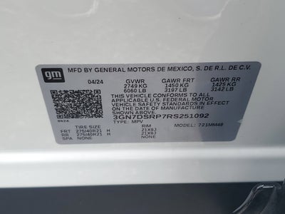 2024 Chevrolet Equinox EV RS