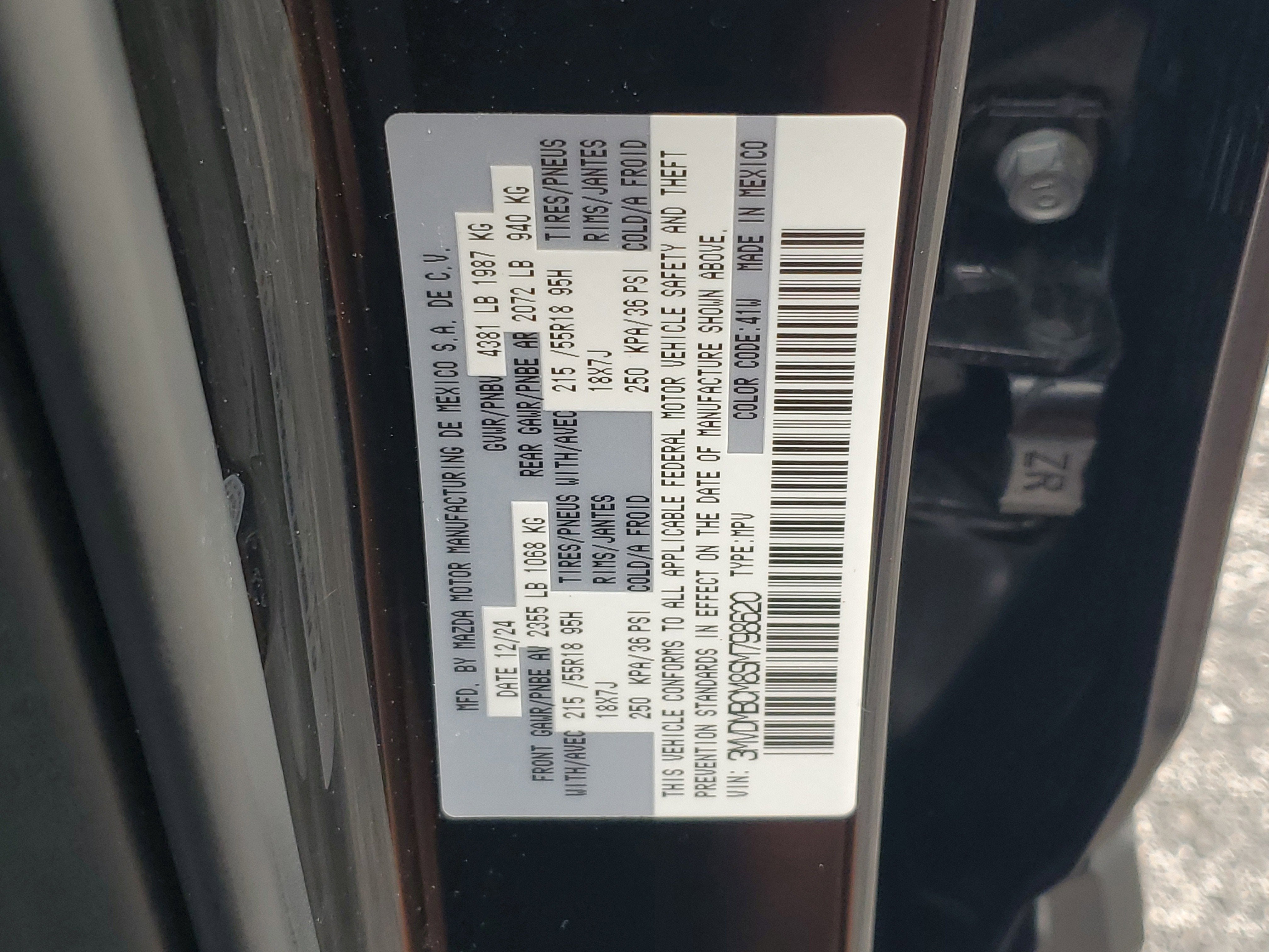 2025 Mazda Mazda CX-30 2.5 S Preferred Package