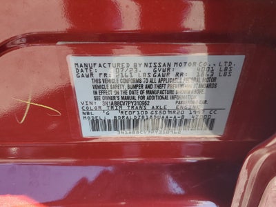 2023 Nissan Sentra SV