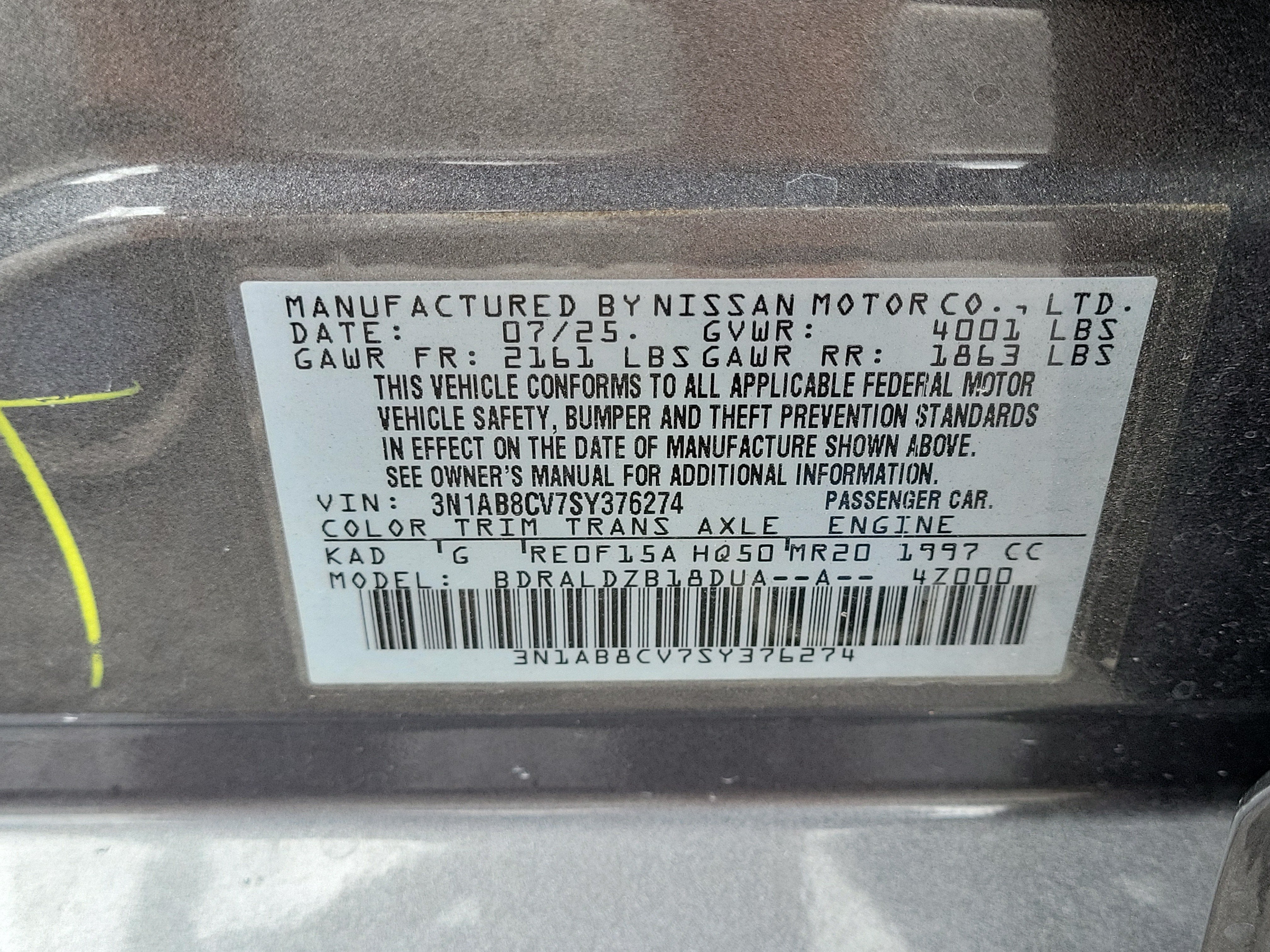 2025 Nissan Sentra SV