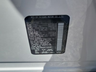 2023 INFINITI QX50 LUXE