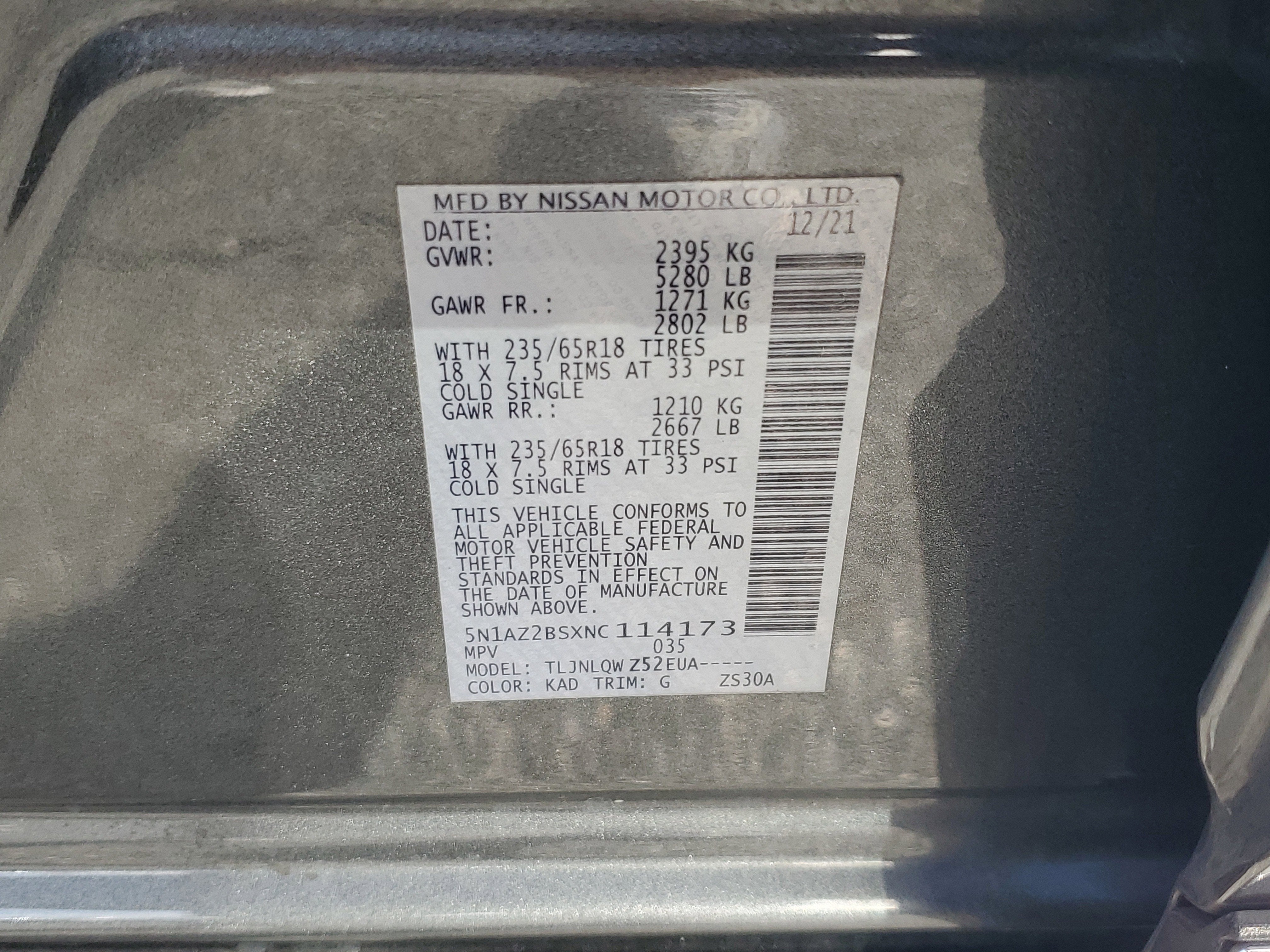 2022 Nissan Murano SV