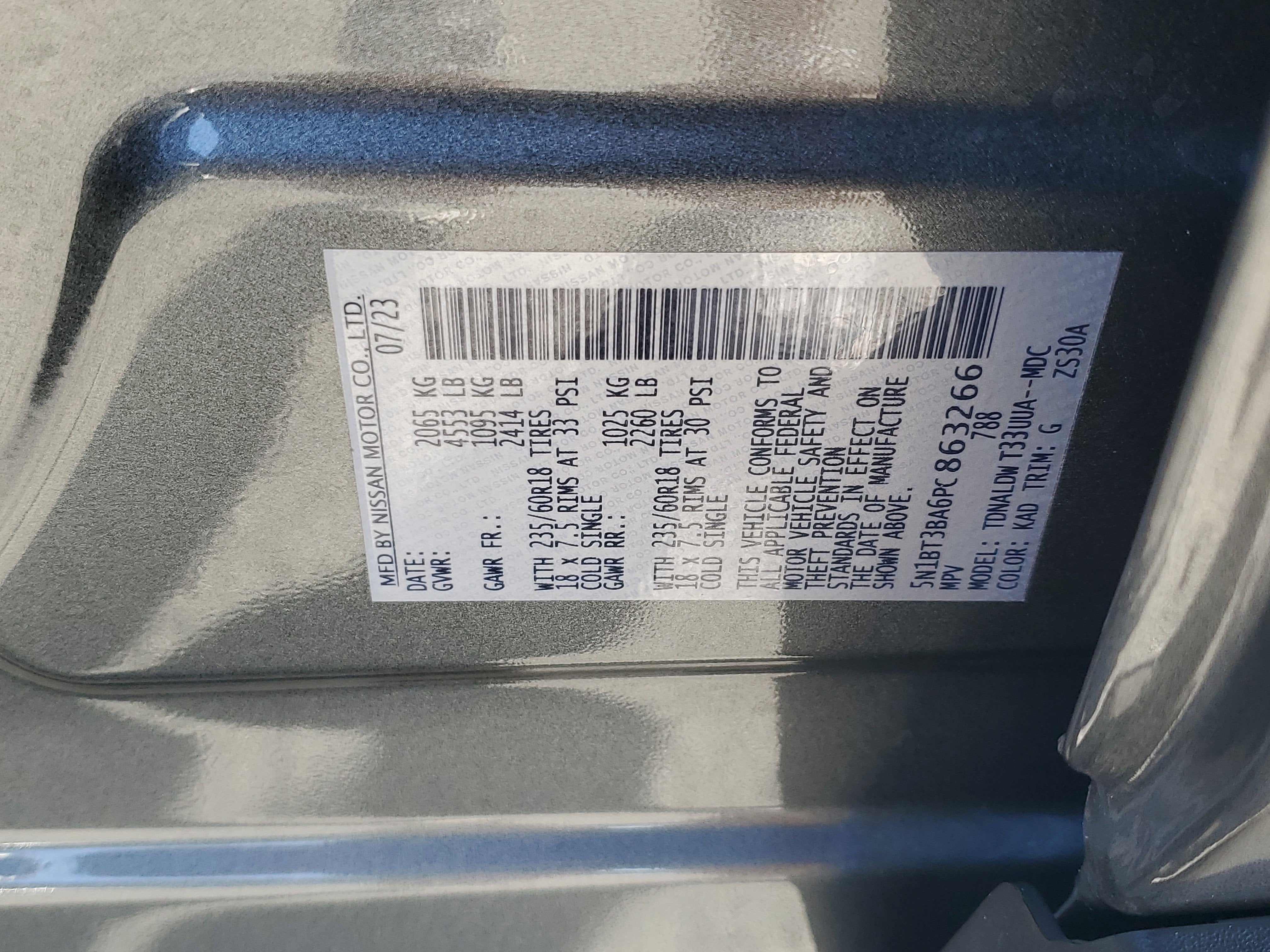 2023 Nissan Rogue SV