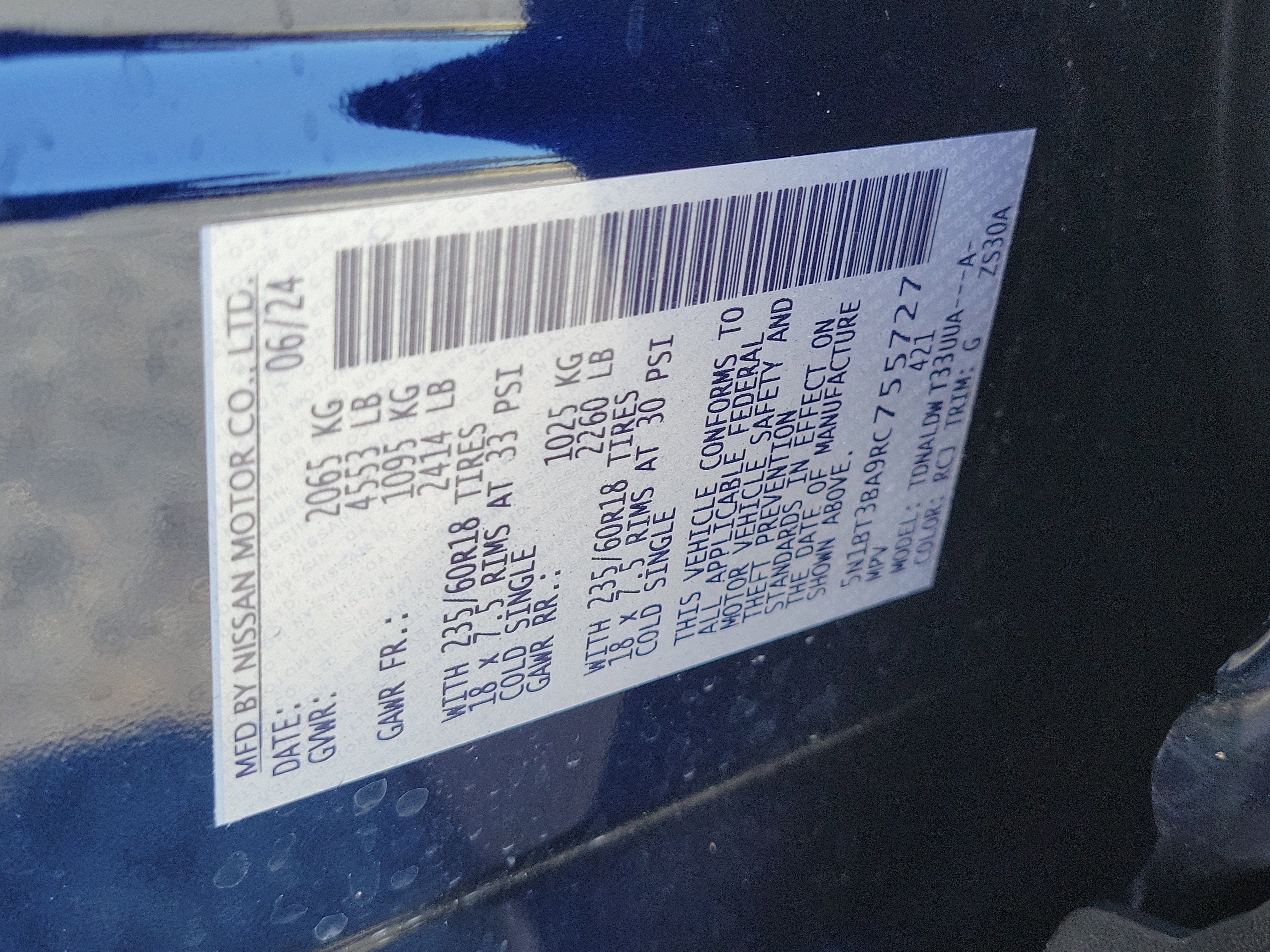 2024 Nissan Rogue SV