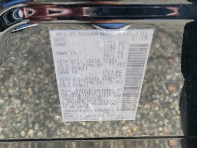 2019 Nissan Pathfinder SV