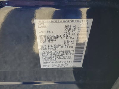 2024 Nissan Pathfinder SV