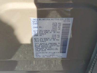 2024 Nissan Pathfinder Rock Creek