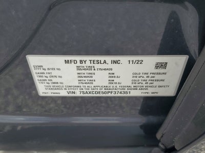 2023 Tesla Model X Standard Range