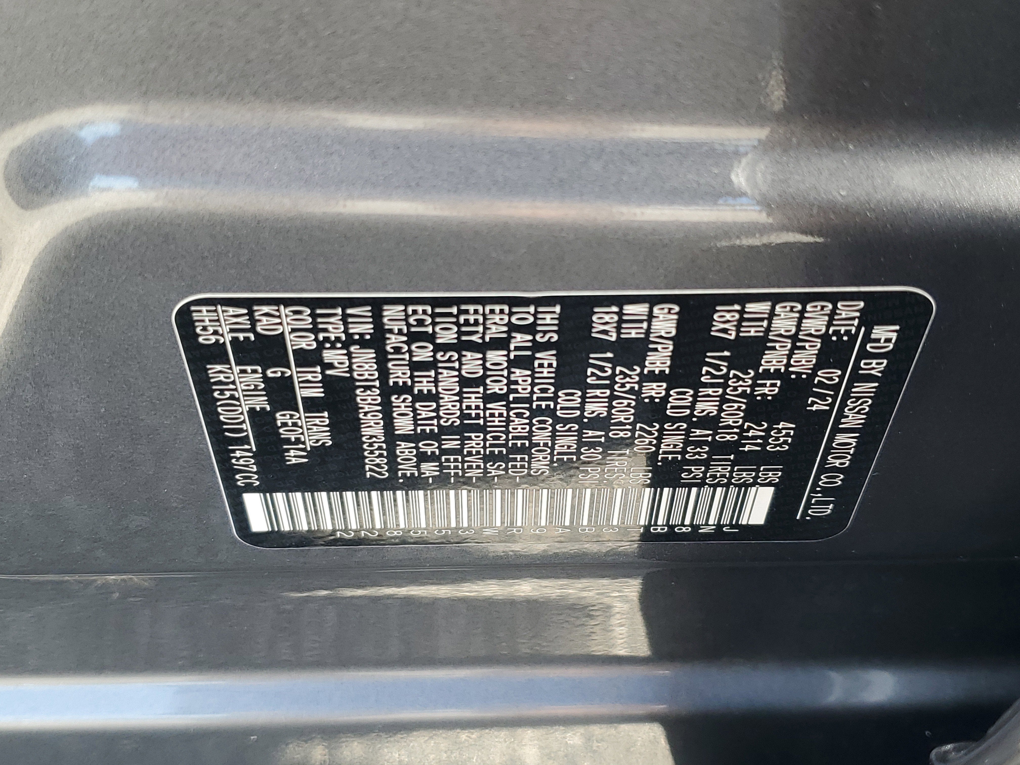 2024 Nissan Rogue SV