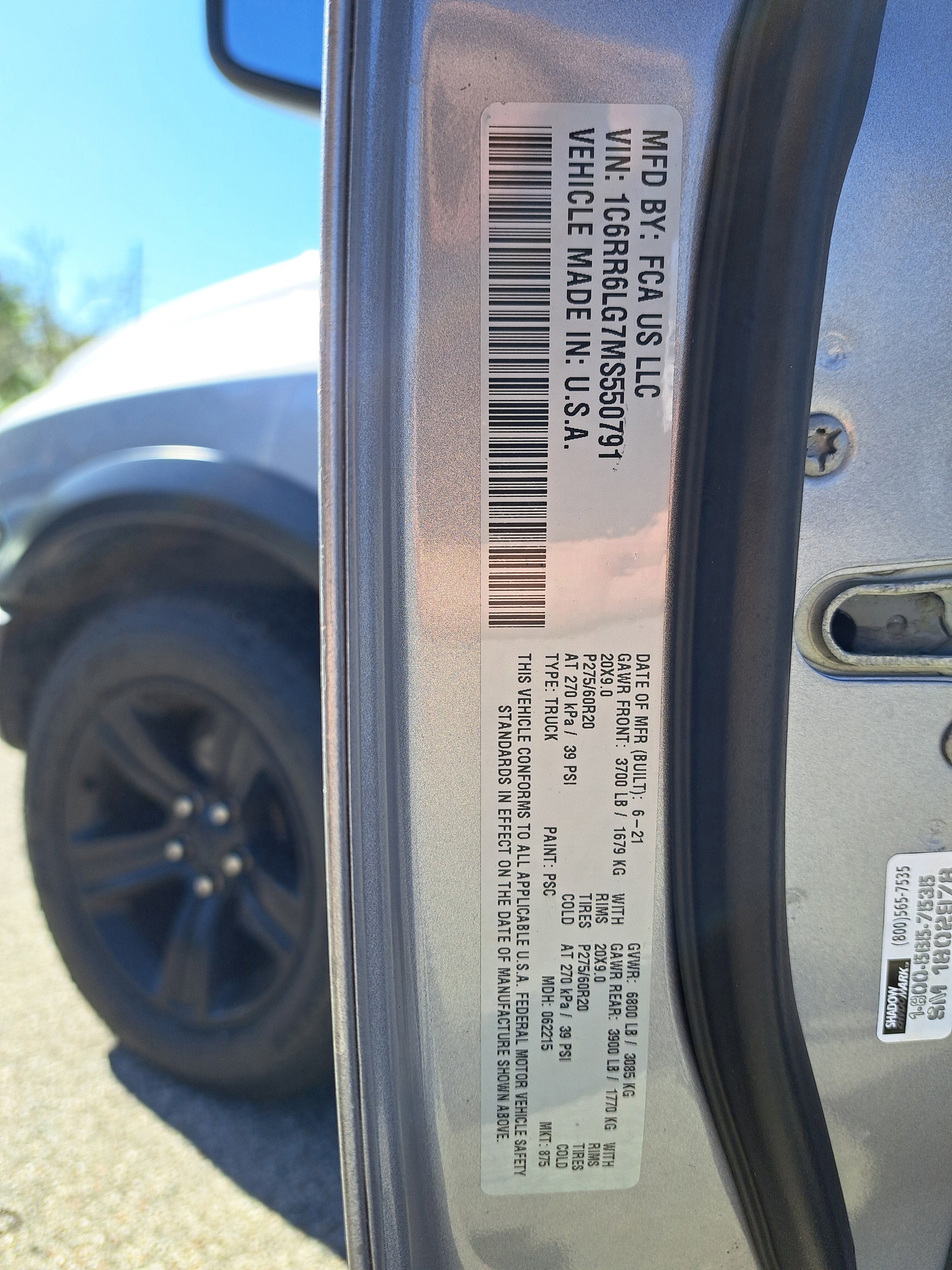 2021 RAM 1500 Classic Warlock