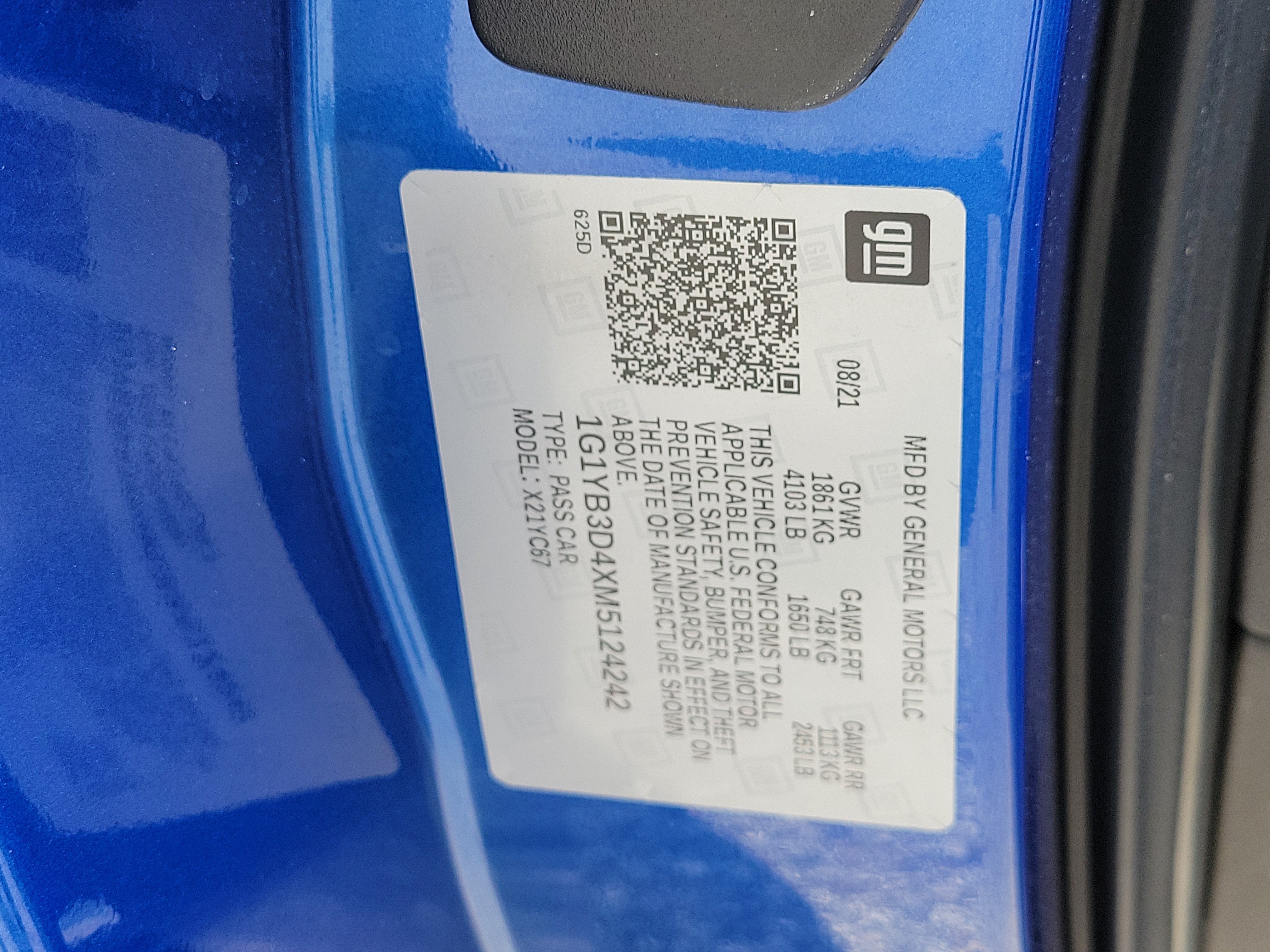 2021 Chevrolet Corvette 2LT