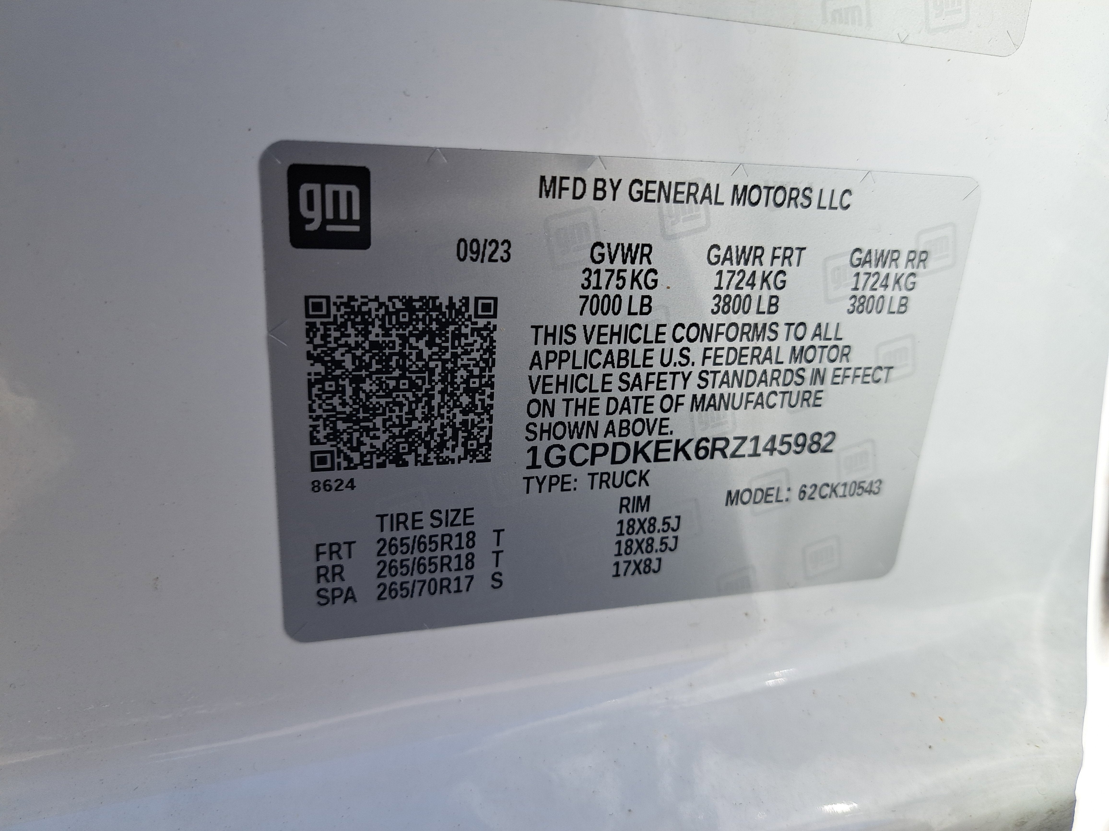 2024 Chevrolet Silverado 1500 LT