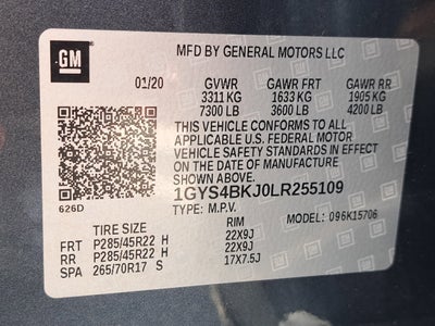 2020 Cadillac Escalade Luxury