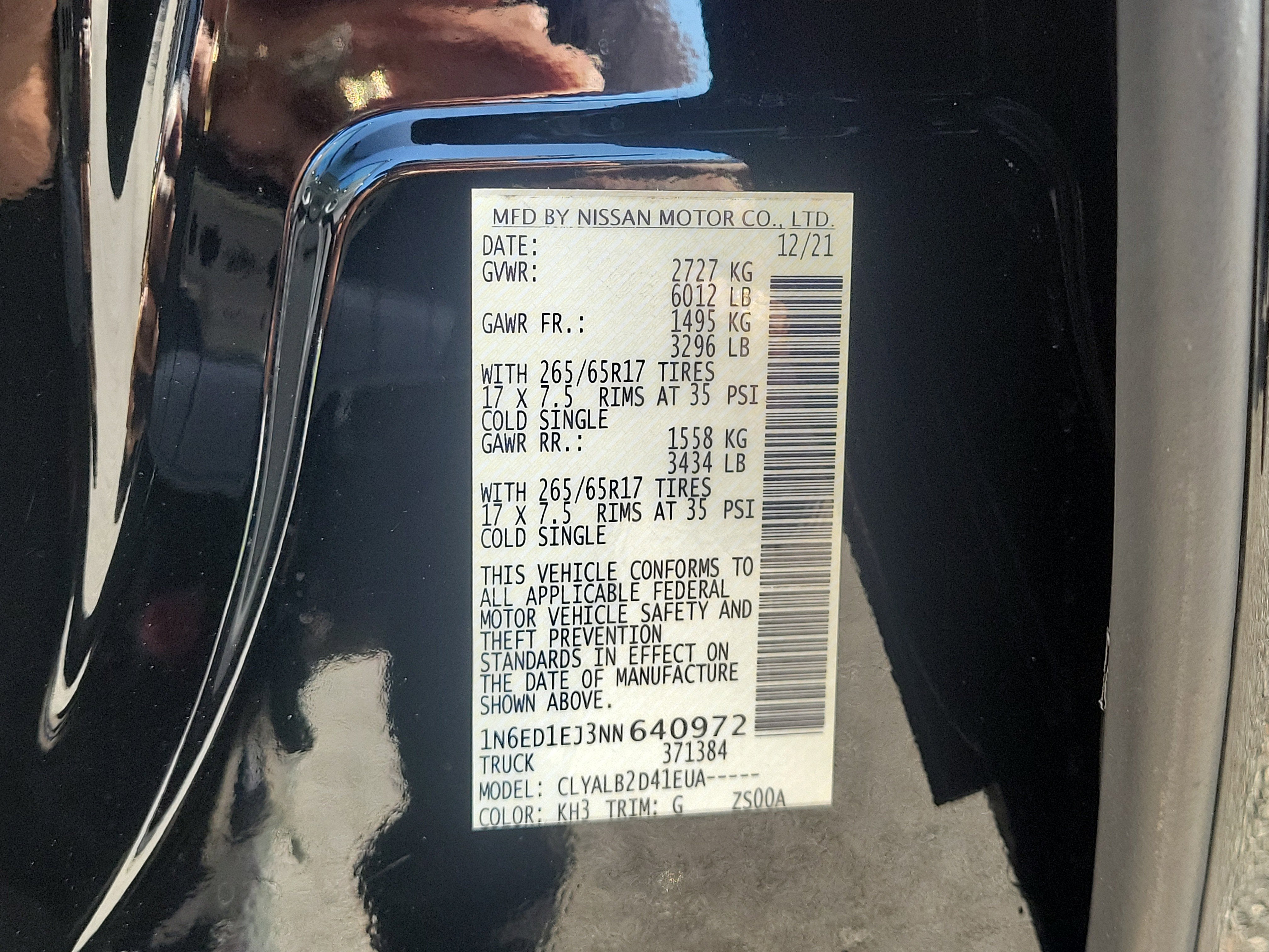 2022 Nissan Frontier SV