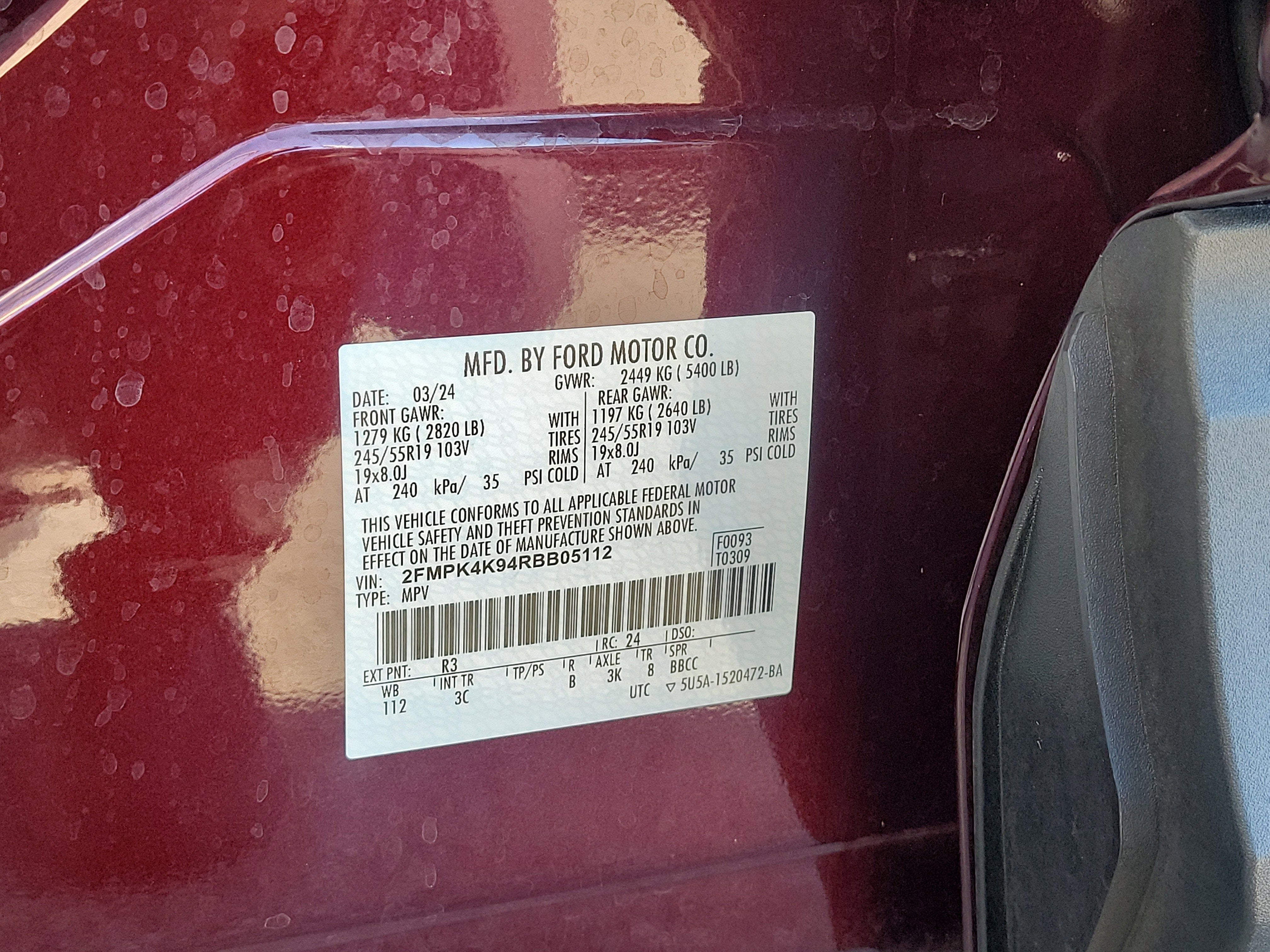 2024 Ford Edge Titanium