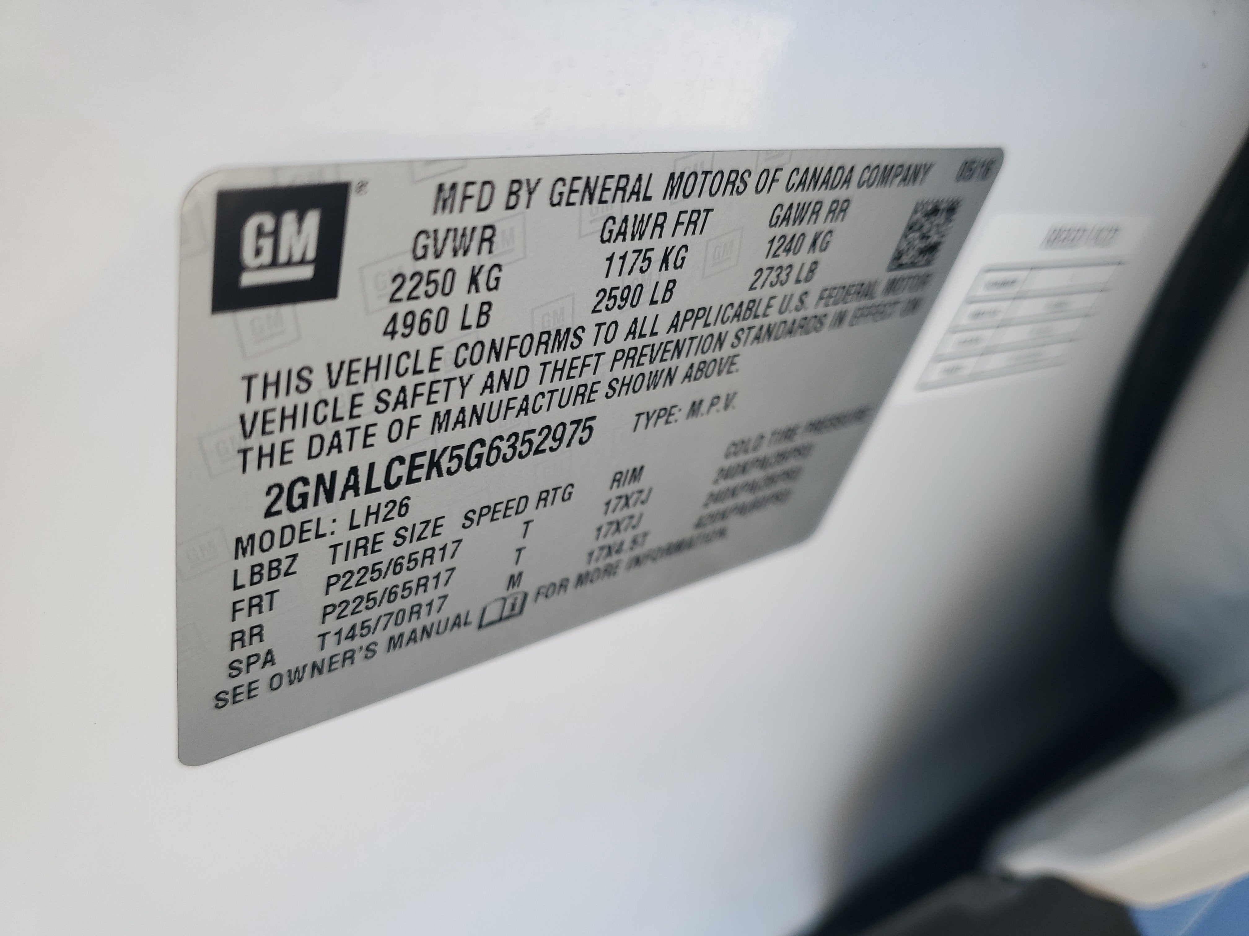 2016 Chevrolet Equinox LT