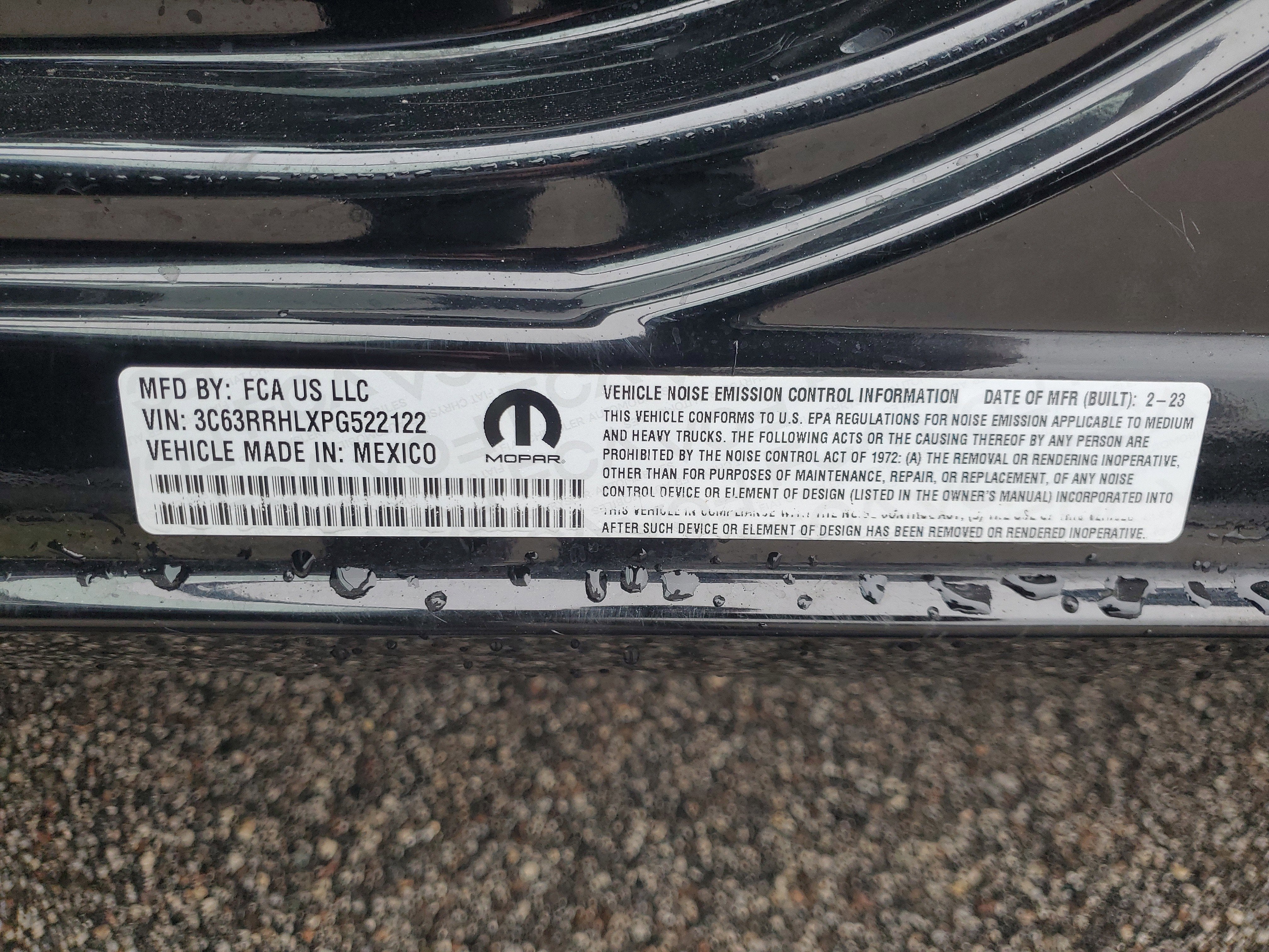 2023 RAM 3500 Big Horn