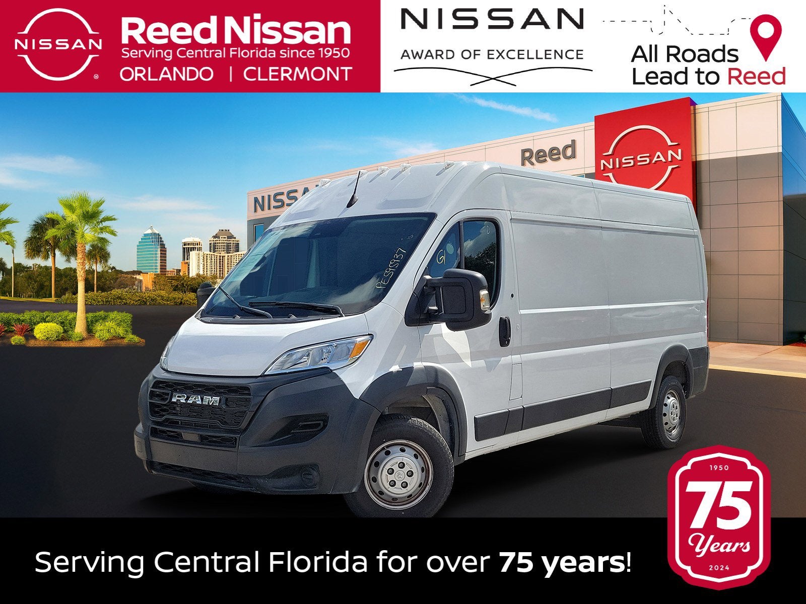 2023 RAM ProMaster Cargo Van High Roof