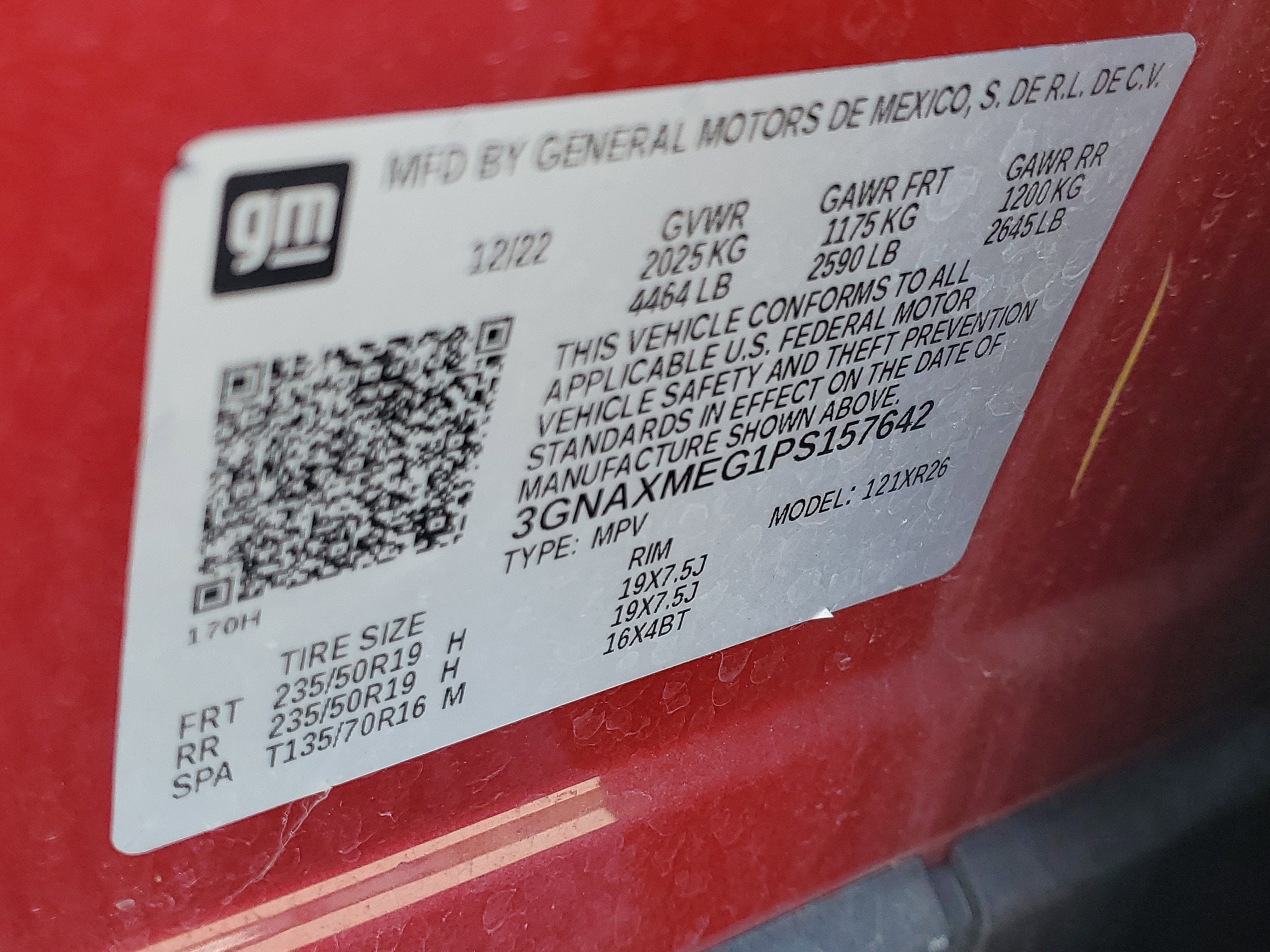 2023 Chevrolet Equinox RS