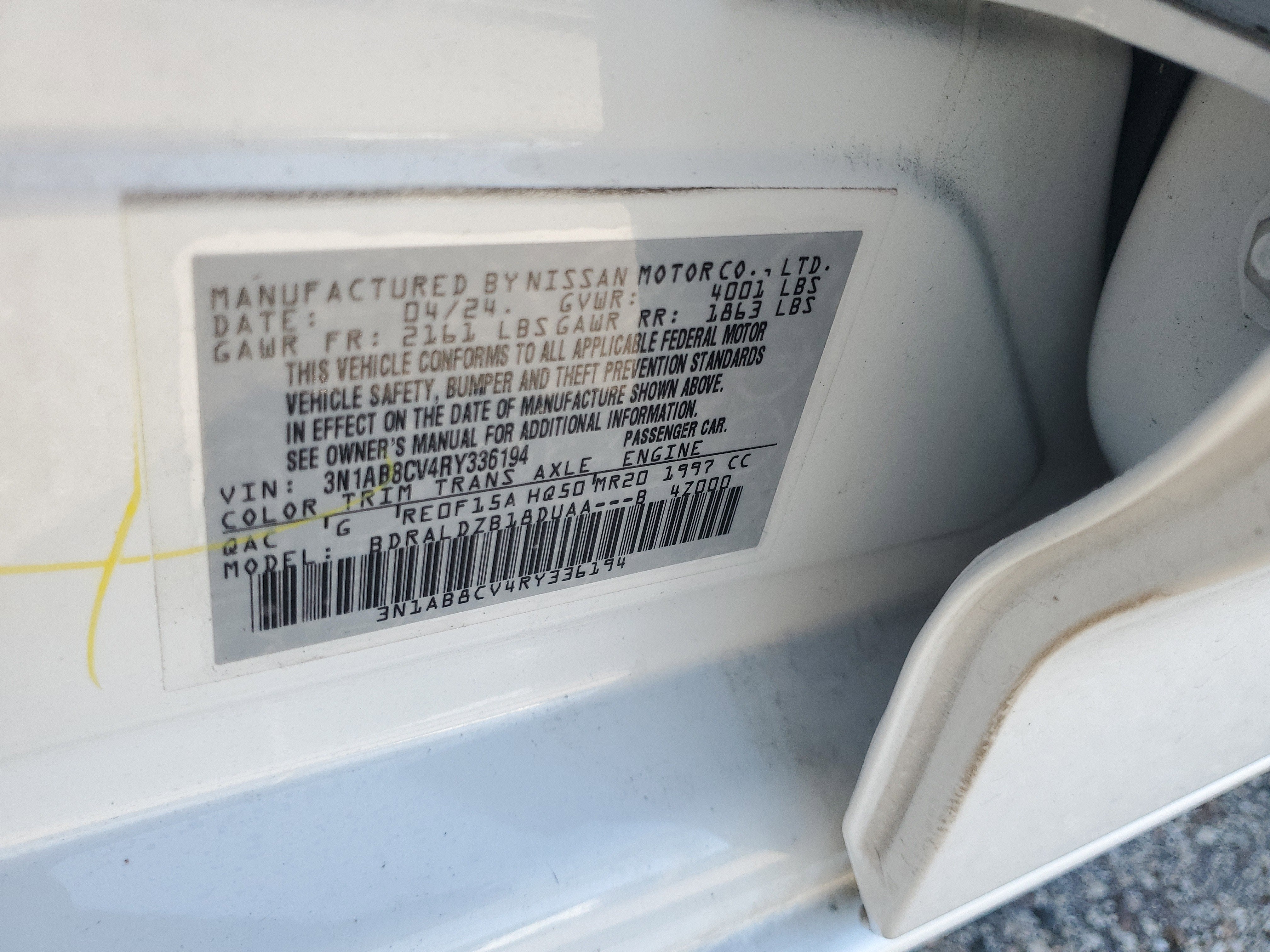 2024 Nissan Sentra SV