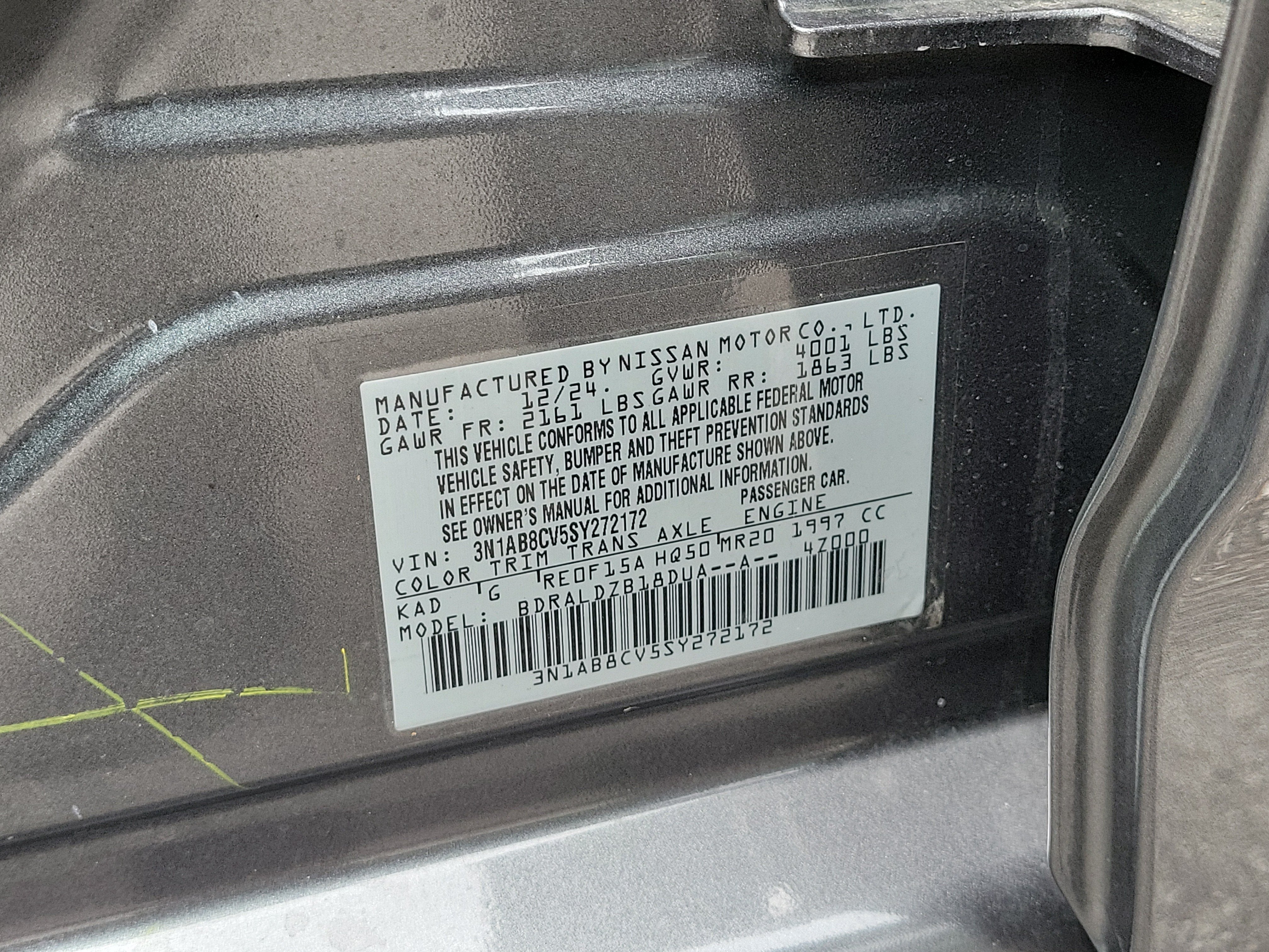 2025 Nissan Sentra SV