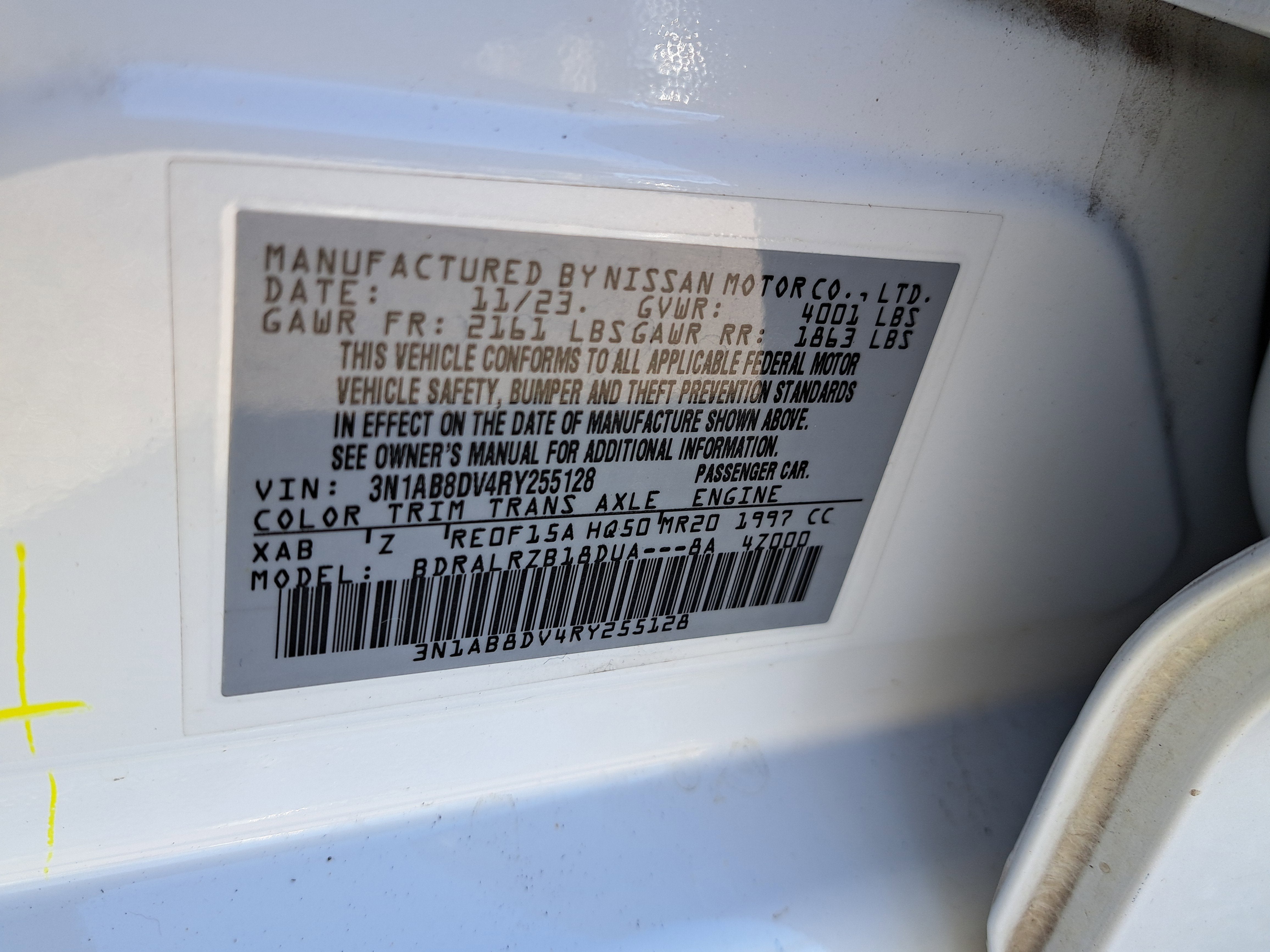 2024 Nissan Sentra SR