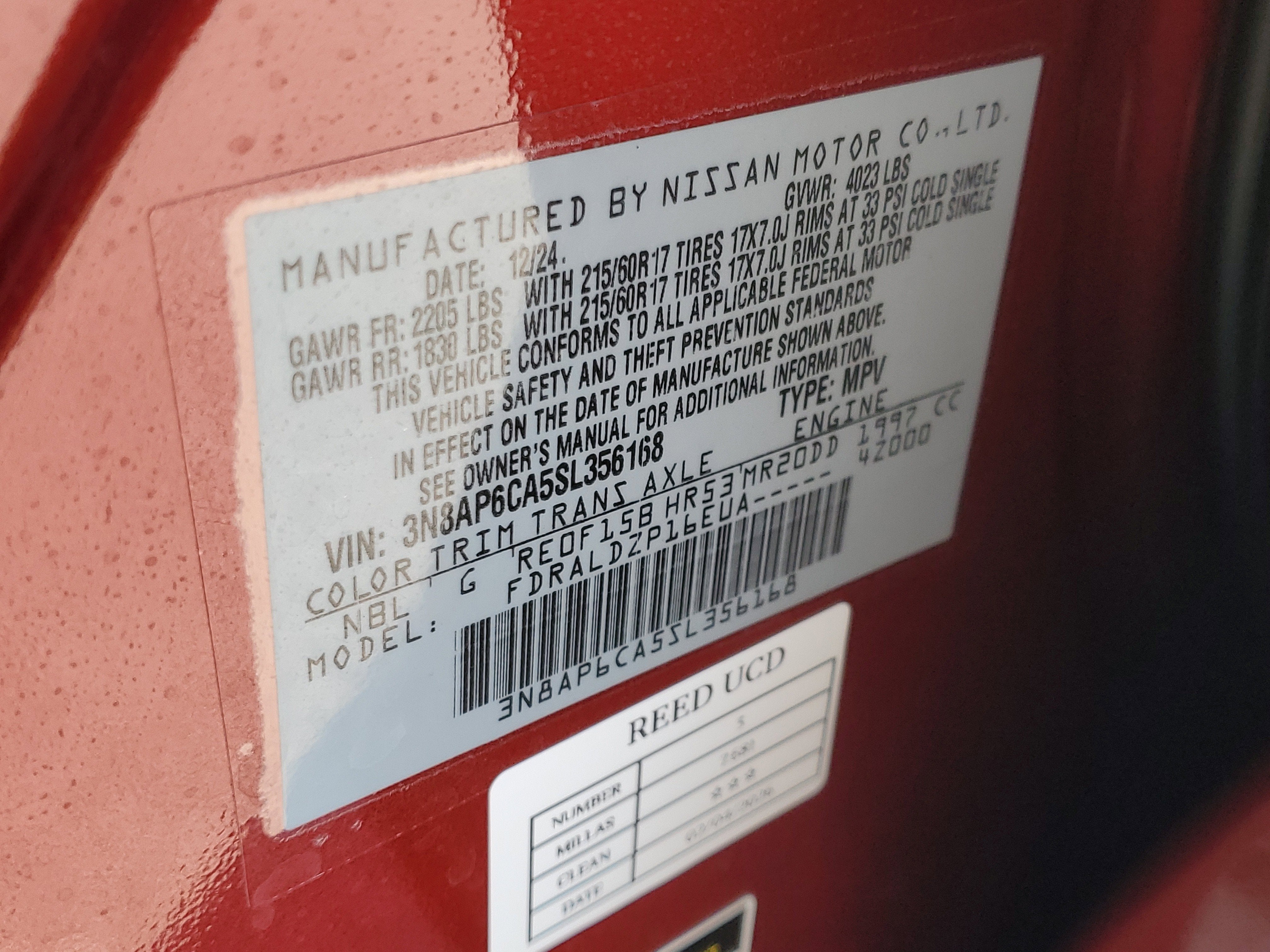 2025 Nissan Kicks SV