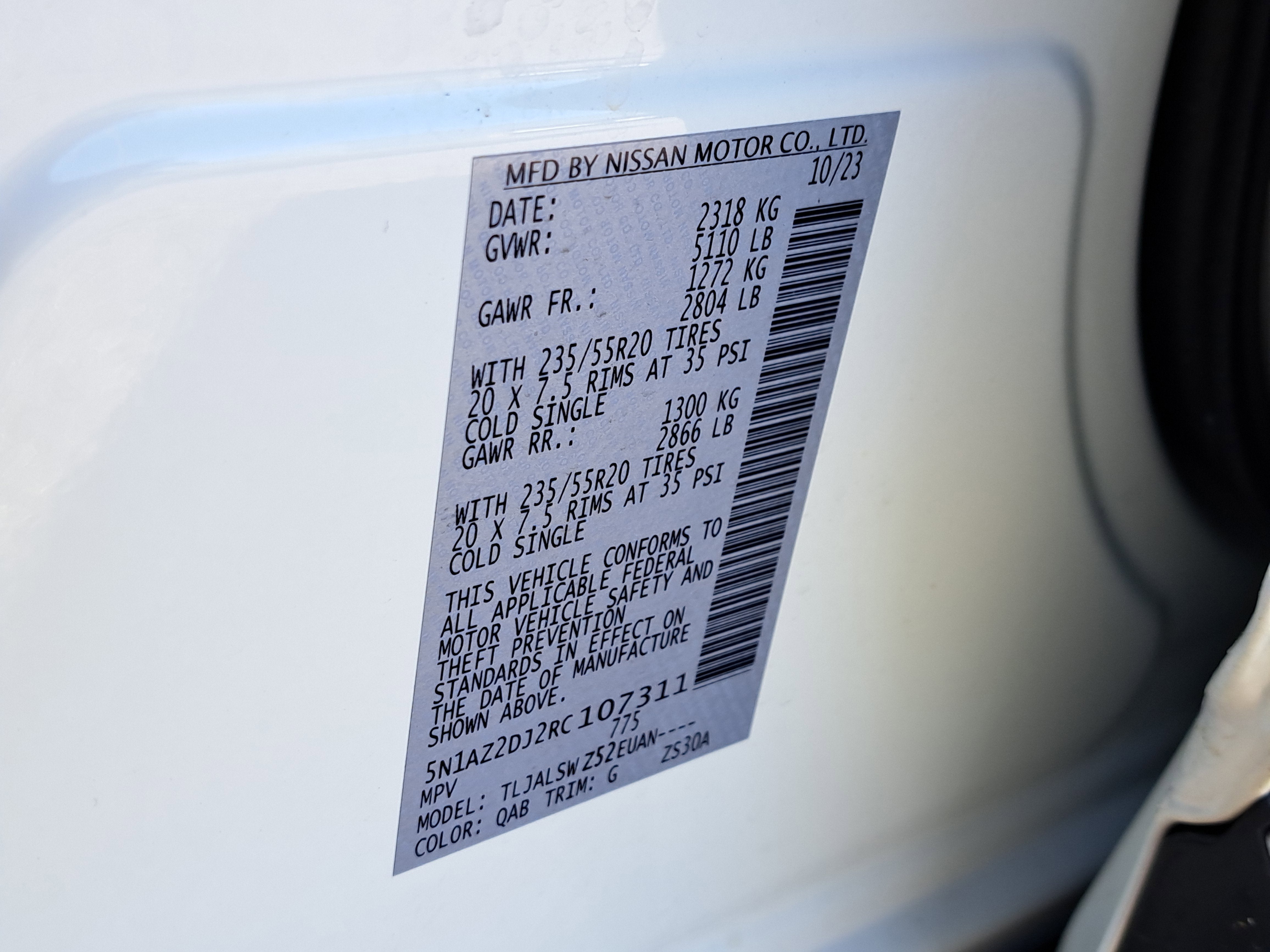 2024 Nissan Murano Platinum