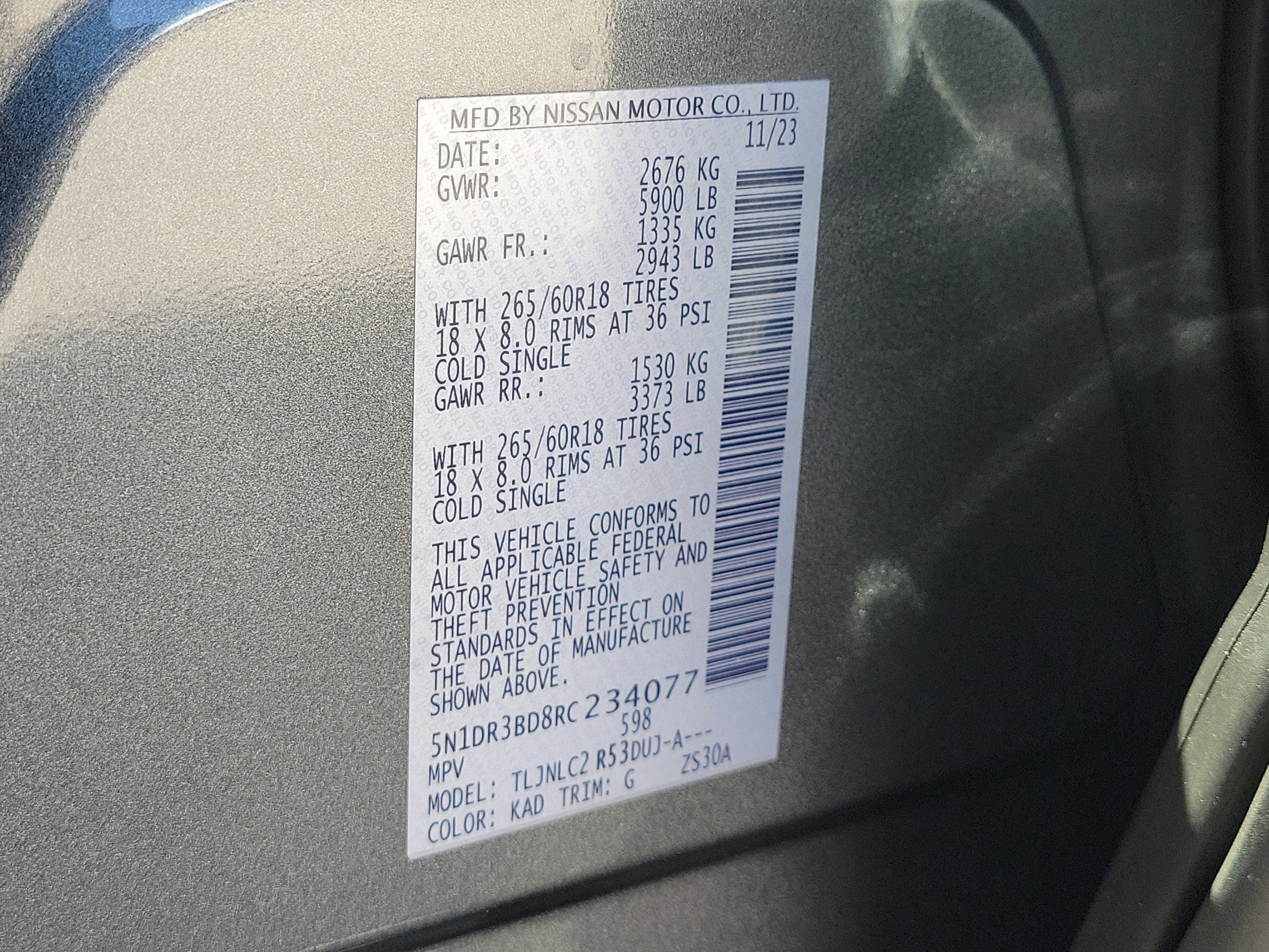 2024 Nissan Pathfinder Rock Creek