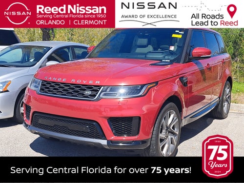 2019 Land Rover Range Rover Sport HSE