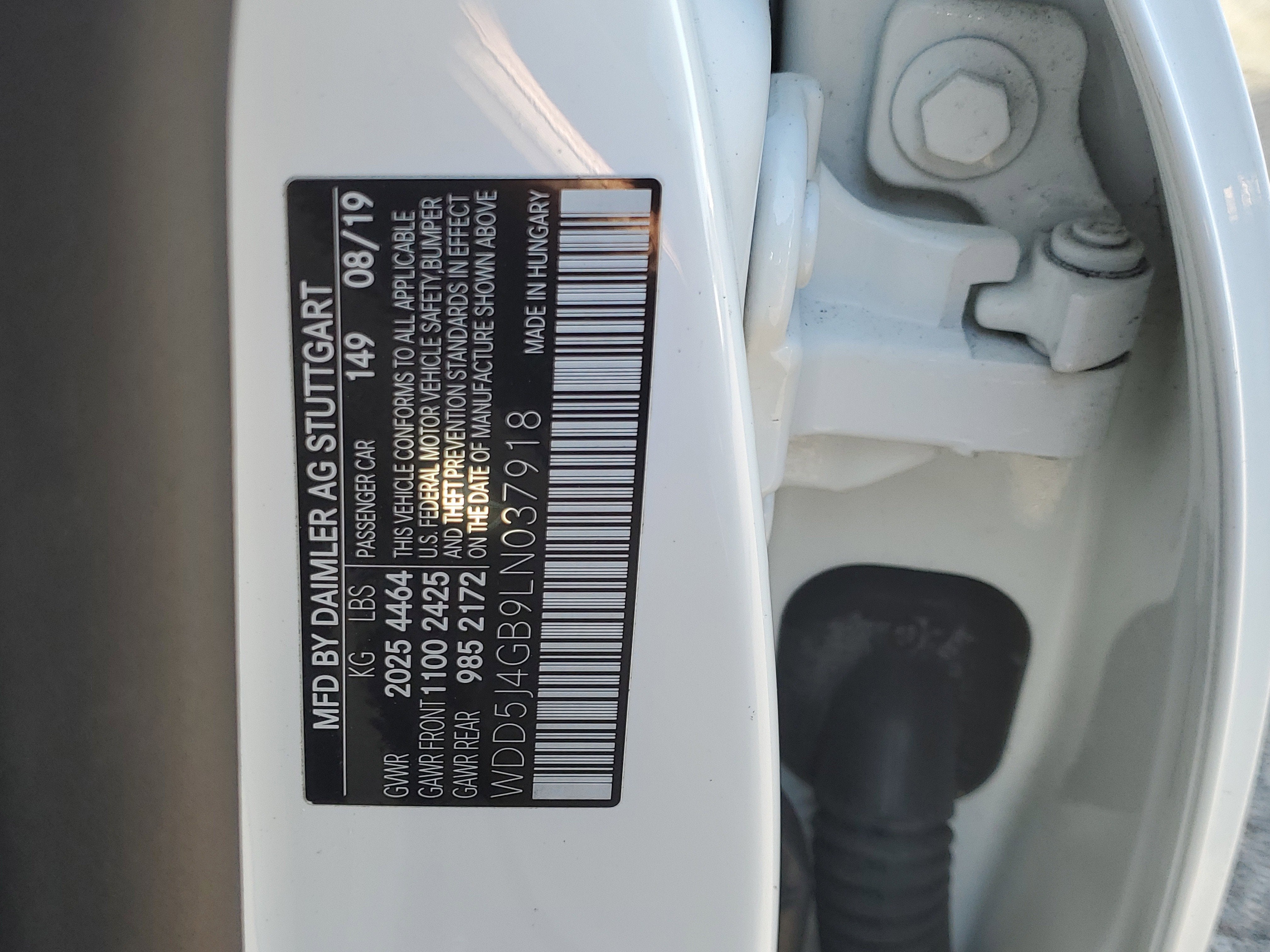 2020 Mercedes-Benz CLA CLA 250