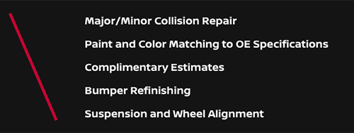 list of services offered