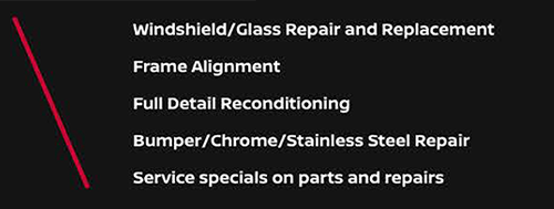 list of services offered