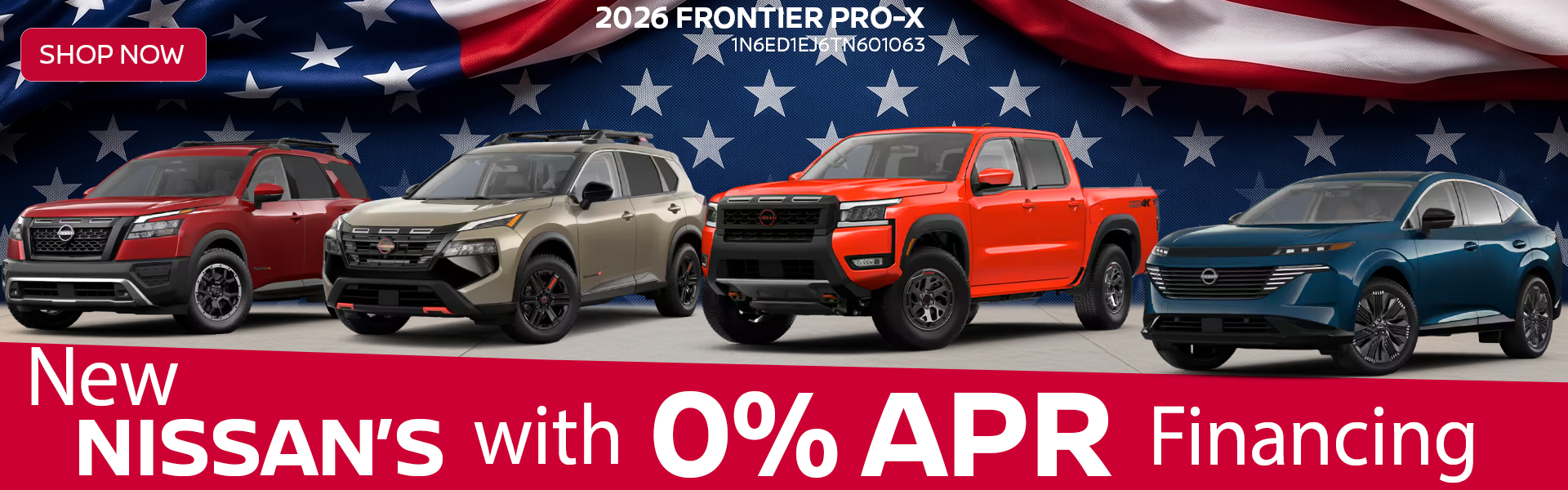 New Nissans Zero Percent