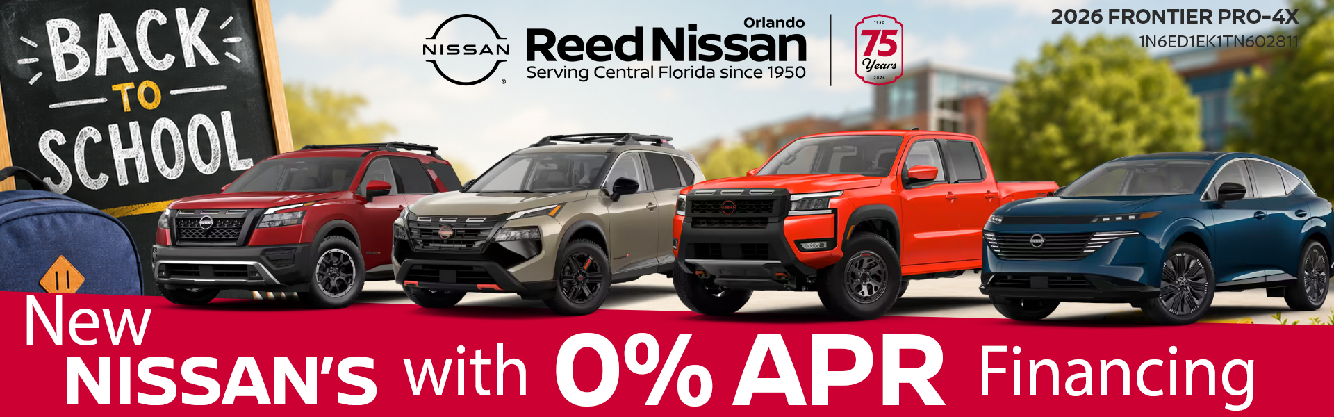 0% NEW NISSANS