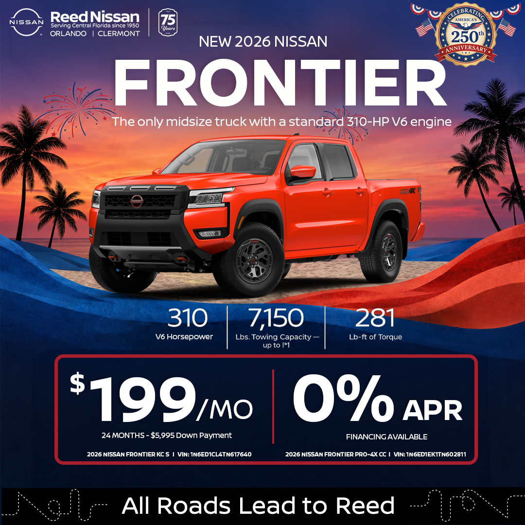 2026 NISSAN FRONTIER