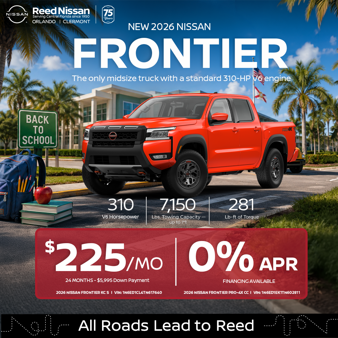 2026 NISSAN FRONTIER