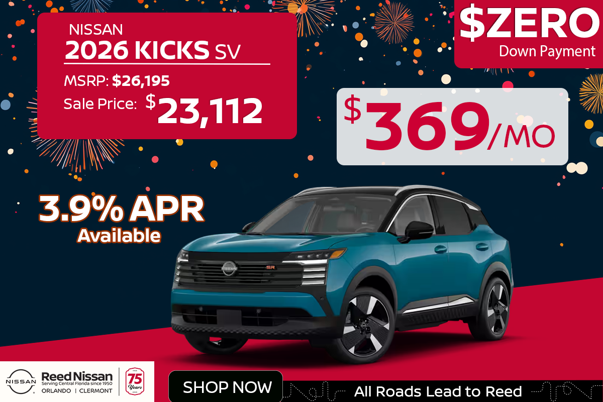 2026 Nissan KICKS SV